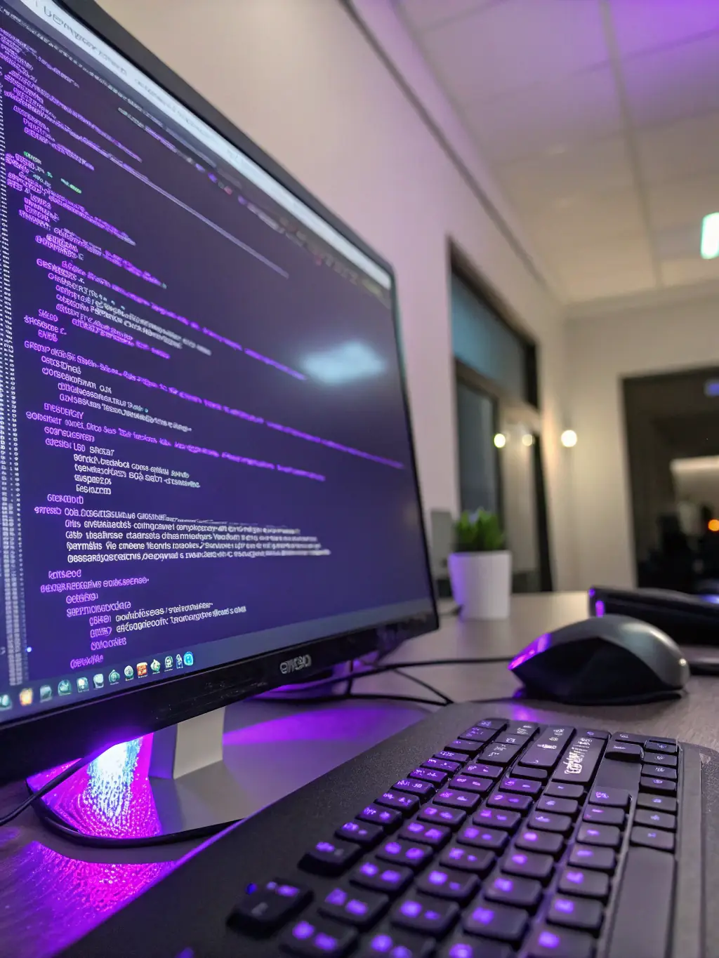 A close-up shot of a computer screen displaying lines of Python code, representing the 'Introduction to Python' module.